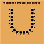 U-Shaped Computer Lab Layout